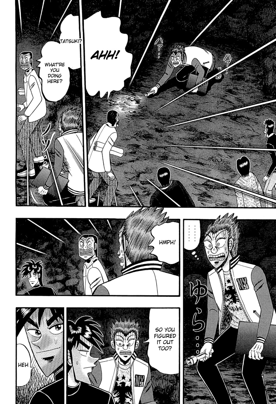 Tobaku Haouden Rei: Gyankihen Chapter 70 page 12 - Chapter 70: Darkness