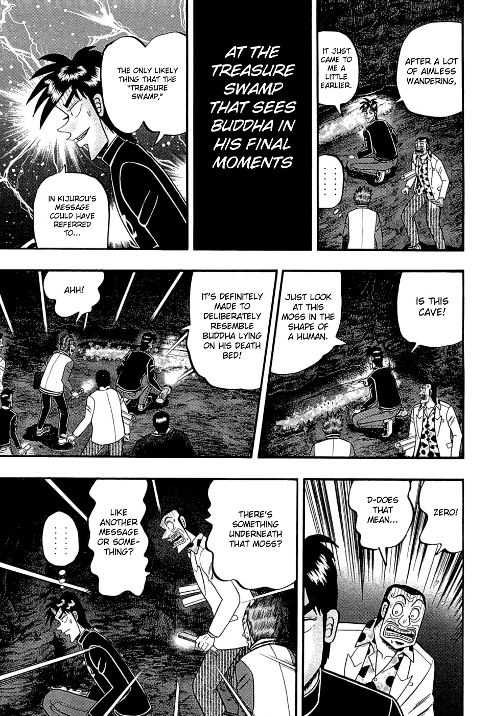 Tobaku Haouden Rei: Gyankihen Chapter 70 page 13 - Chapter 70: Darkness
