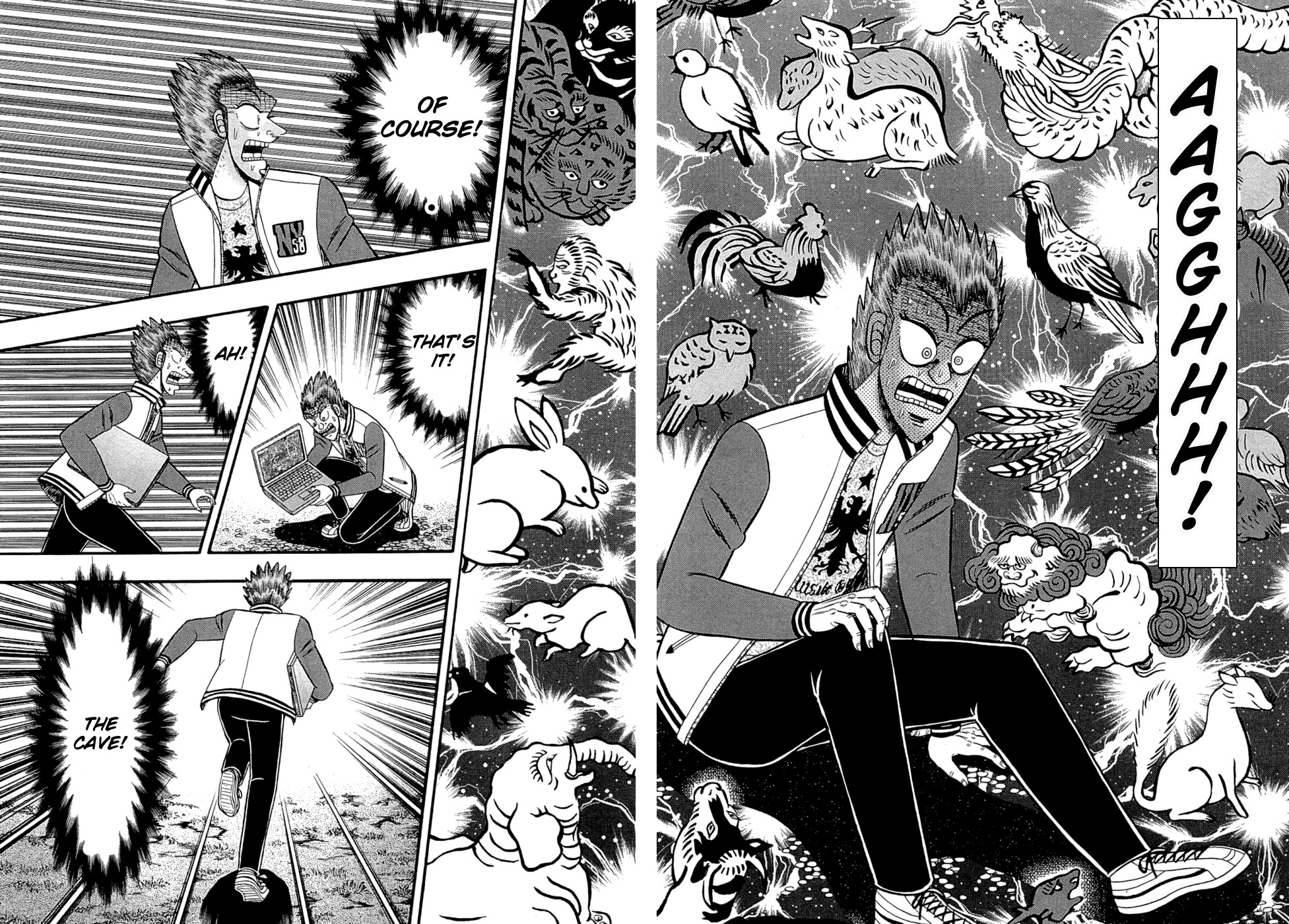 Tobaku Haouden Rei: Gyankihen Chapter 70 page 2 - Chapter 70: Darkness