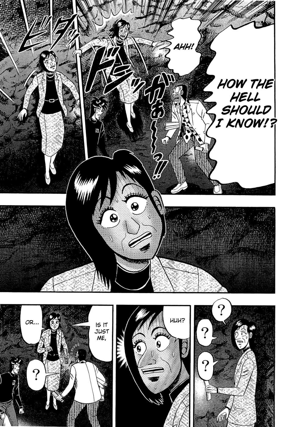 Tobaku Haouden Rei: Gyankihen Chapter 70 page 7 - Chapter 70: Darkness