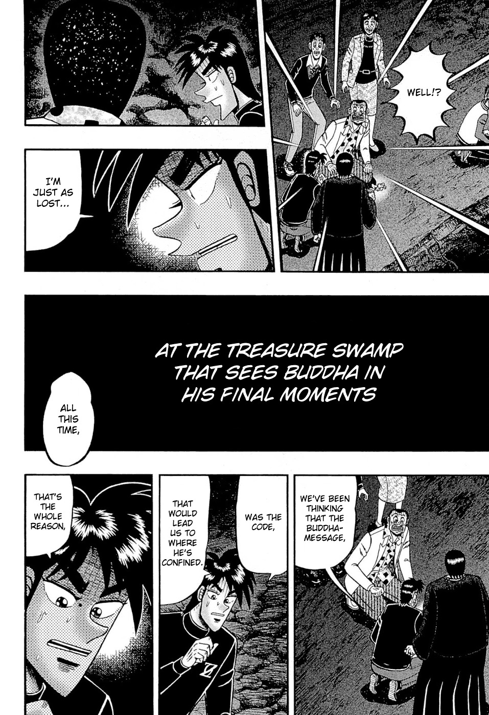 Tobaku Haouden Rei: Gyankihen Chapter 71 page 13 - Chapter 71: Letters