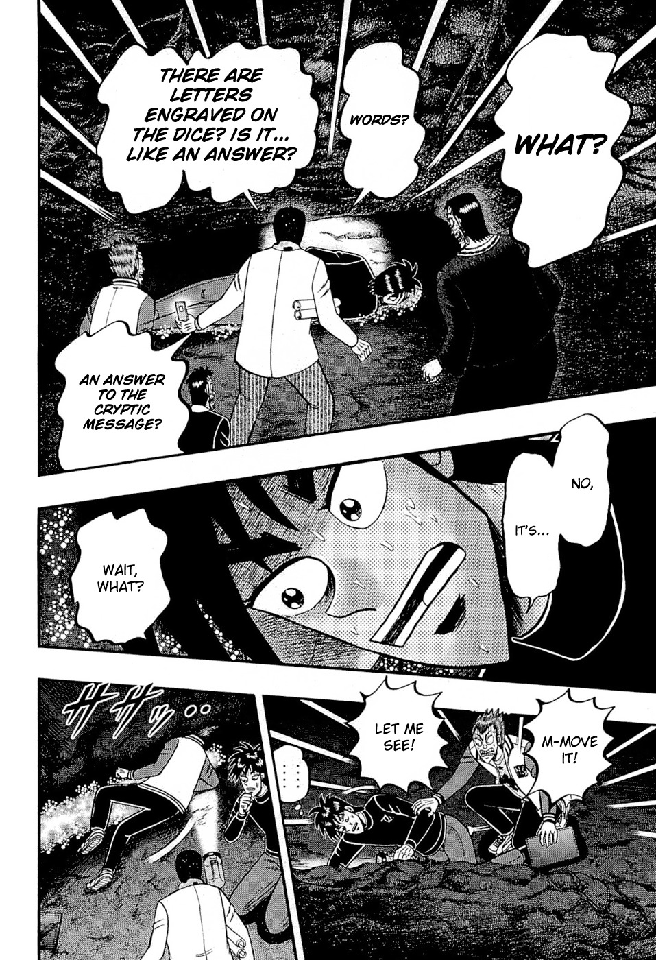 Tobaku Haouden Rei: Gyankihen Chapter 71 page 7 - Chapter 71: Letters