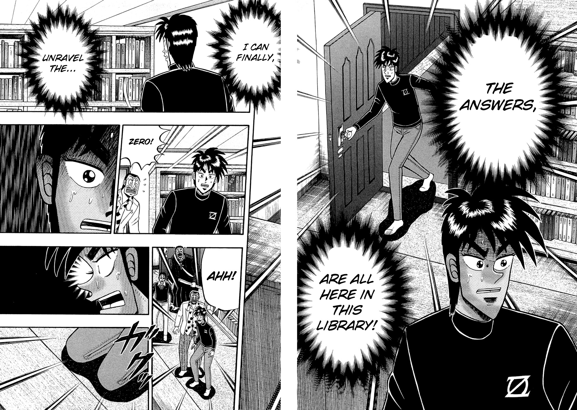 Tobaku Haouden Rei: Gyankihen Chapter 72 page 13 - Chapter 72: Mad Dash