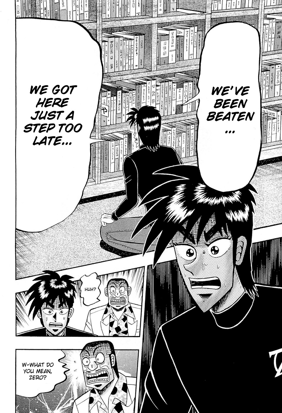 Tobaku Haouden Rei: Gyankihen Chapter 72 page 14 - Chapter 72: Mad Dash
