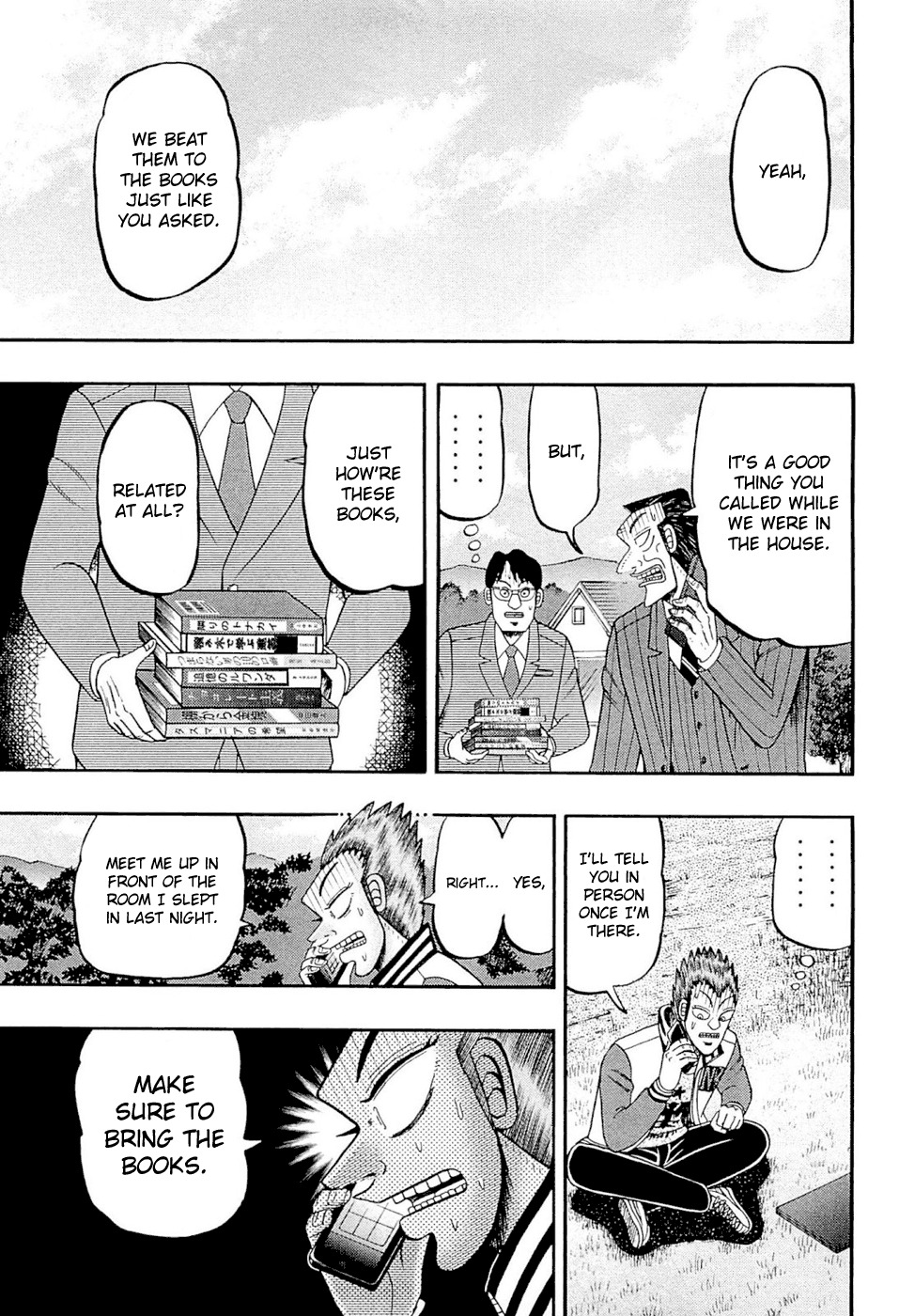 Tobaku Haouden Rei: Gyankihen Chapter 72 page 15 - Chapter 72: Mad Dash