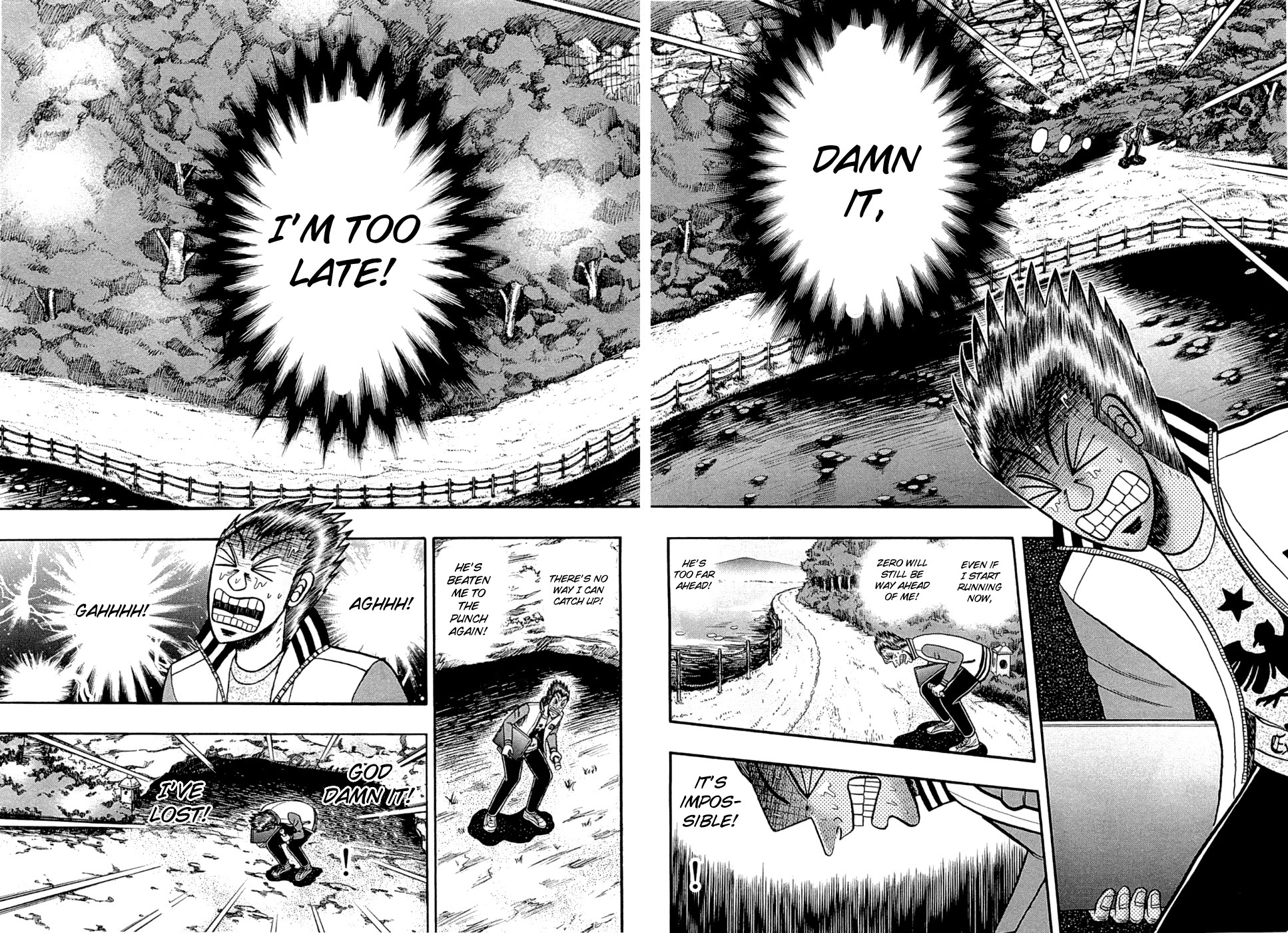 Tobaku Haouden Rei: Gyankihen Chapter 72 page 4 - Chapter 72: Mad Dash