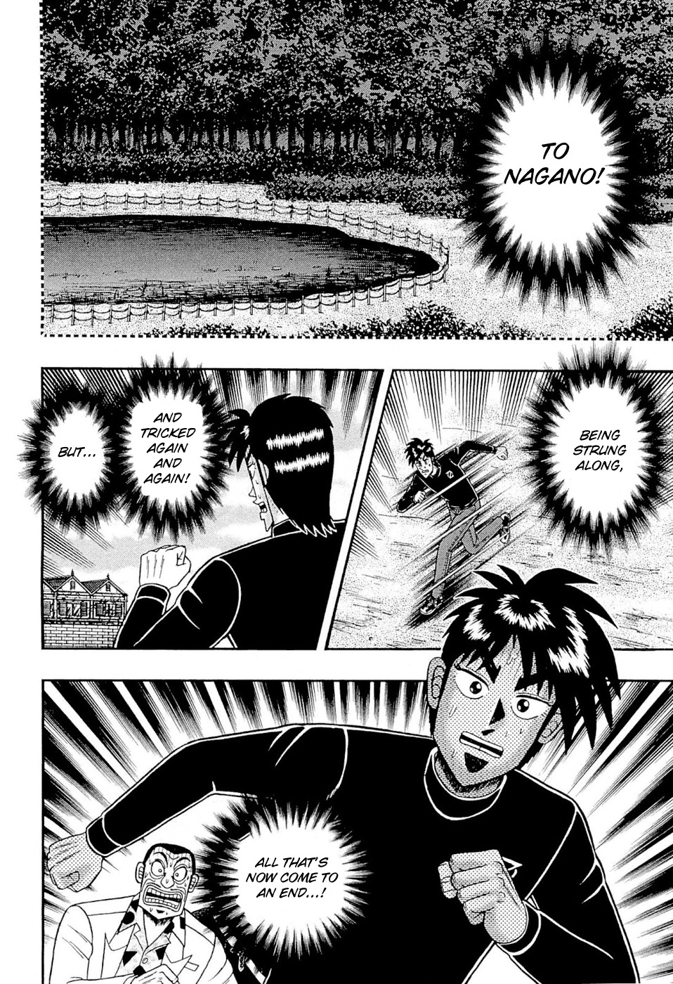 Tobaku Haouden Rei: Gyankihen Chapter 72 page 8 - Chapter 72: Mad Dash