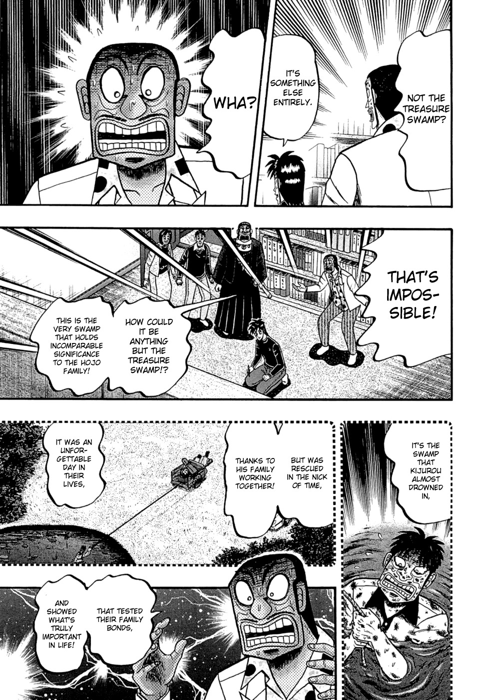 Tobaku Haouden Rei: Gyankihen Chapter 73 page 13 - Chapter 73: Smokescreen