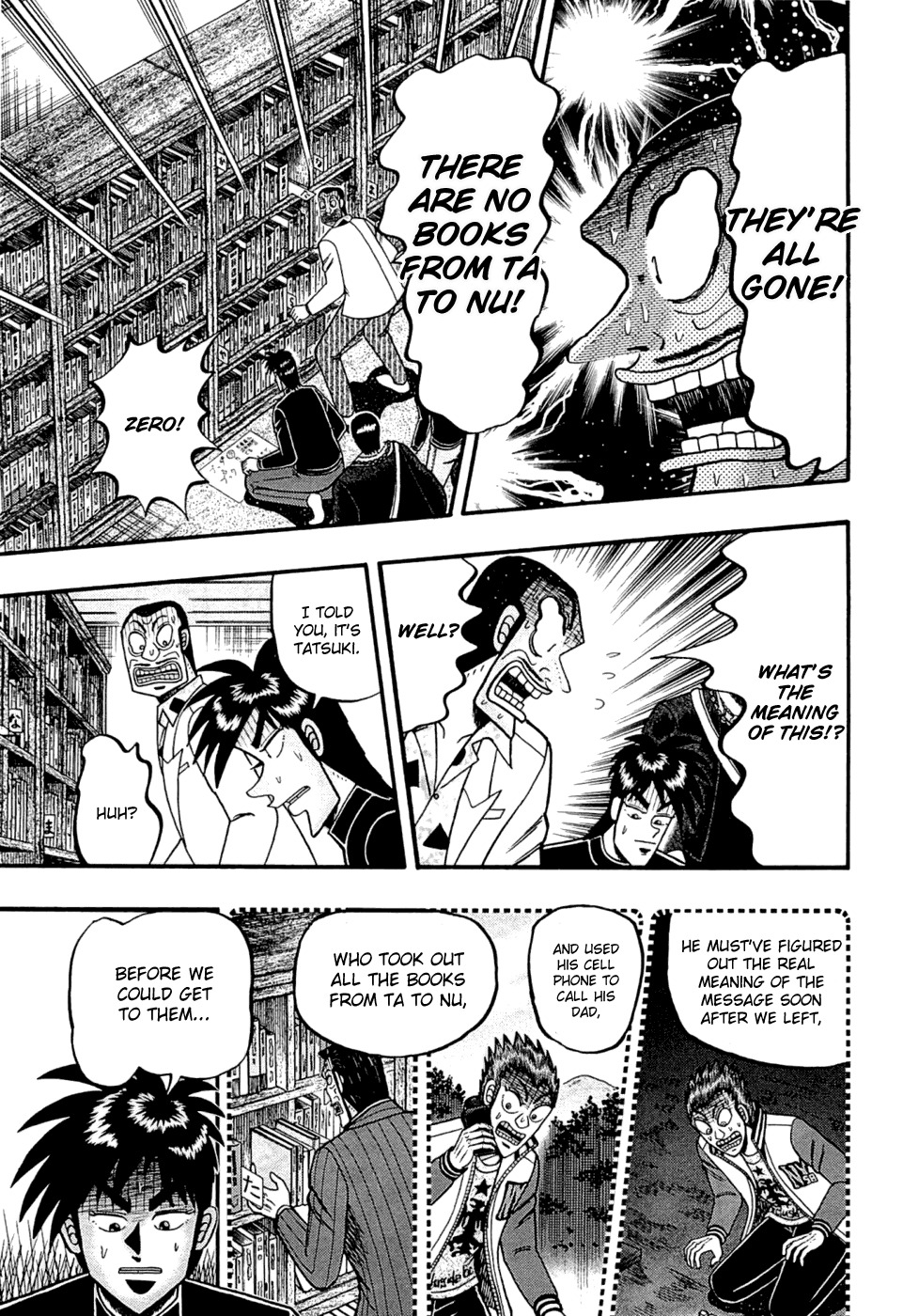 Tobaku Haouden Rei: Gyankihen Chapter 73 page 21 - Chapter 73: Smokescreen
