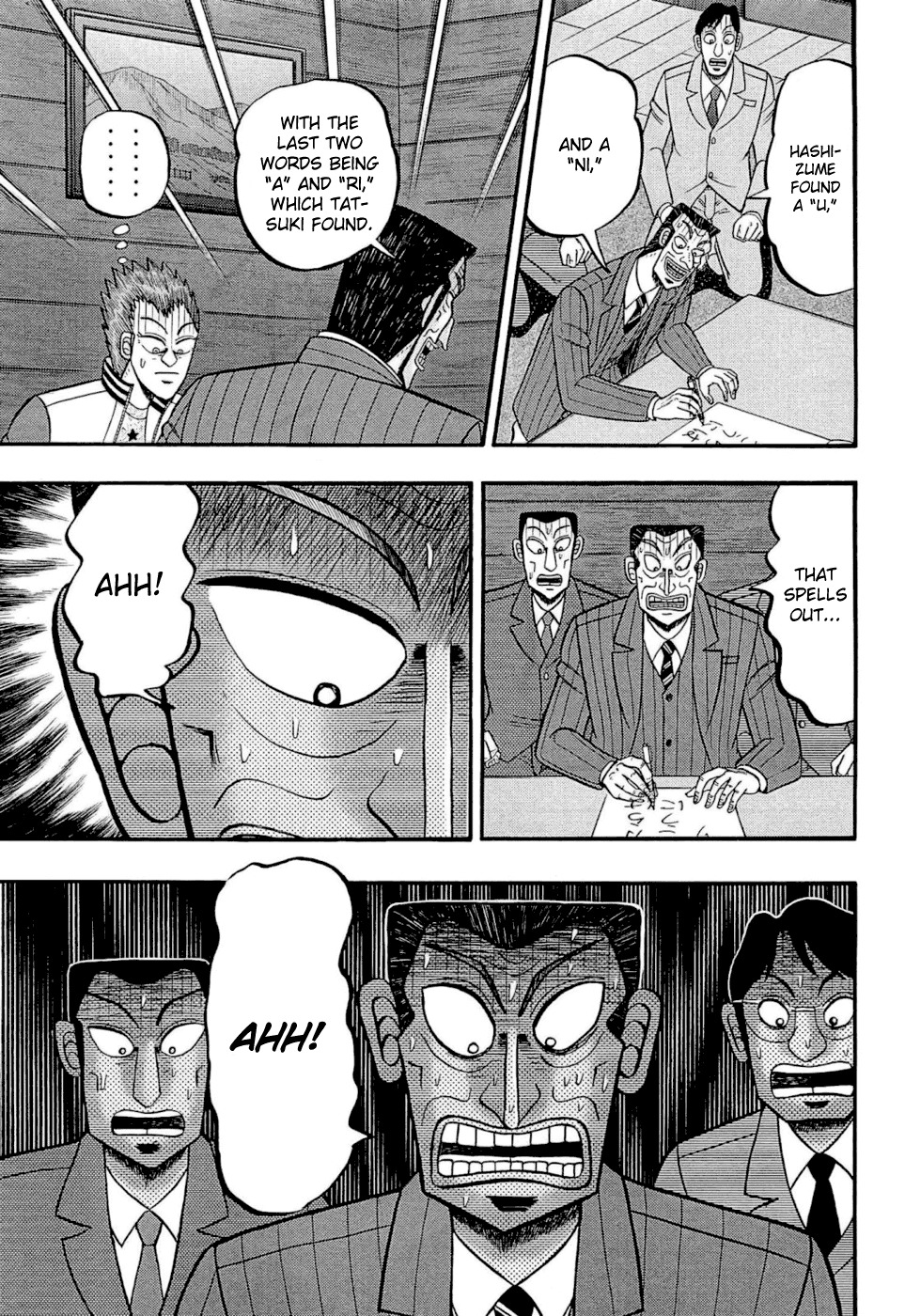 Tobaku Haouden Rei: Gyankihen Chapter 74 page 14 - Chapter 74: Mark