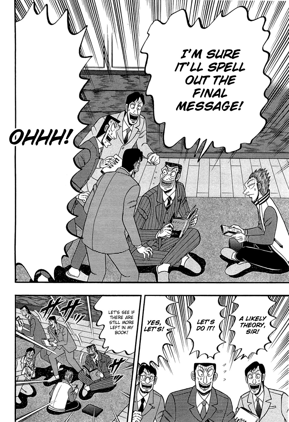Tobaku Haouden Rei: Gyankihen Chapter 74 page 9 - Chapter 74: Mark