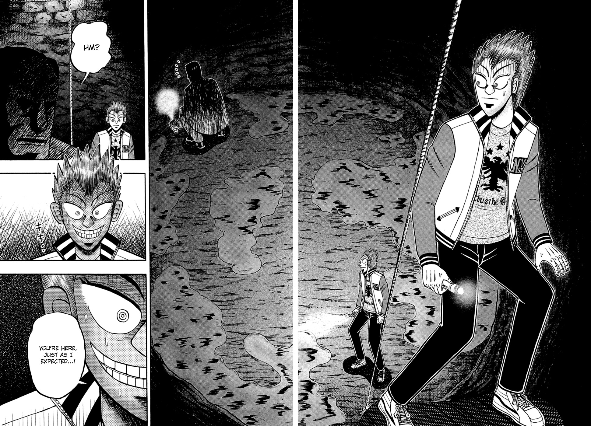 Tobaku Haouden Rei: Gyankihen Chapter 75 page 14 - Chapter 75: Suspicion