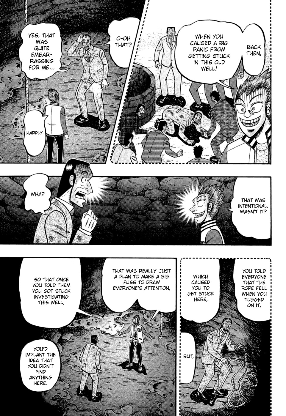 Tobaku Haouden Rei: Gyankihen Chapter 75 page 16 - Chapter 75: Suspicion