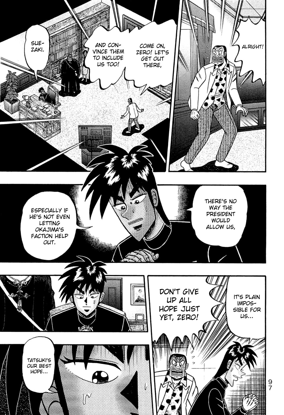 Tobaku Haouden Rei: Gyankihen Chapter 75 page 7 - Chapter 75: Suspicion
