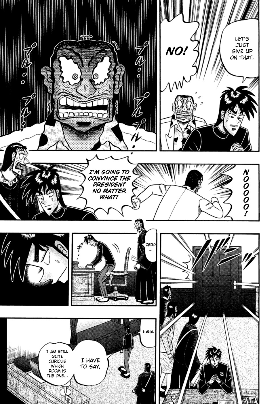 Tobaku Haouden Rei: Gyankihen Chapter 75 page 9 - Chapter 75: Suspicion