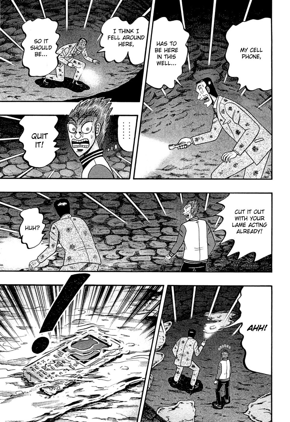 Tobaku Haouden Rei: Gyankihen Chapter 76 page 11 - Chapter 76: Agitation