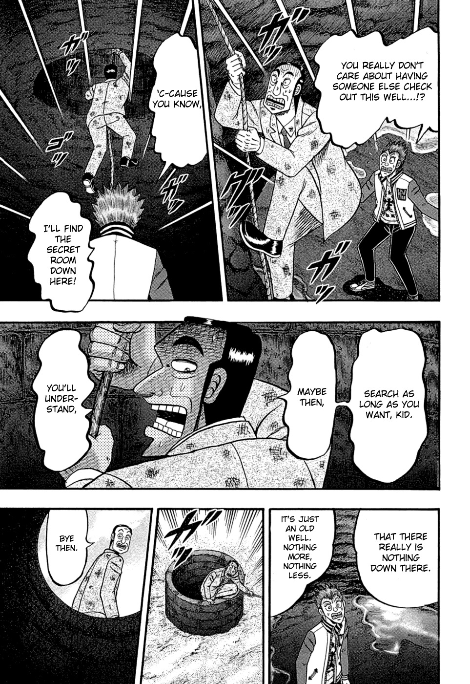 Tobaku Haouden Rei: Gyankihen Chapter 76 page 15 - Chapter 76: Agitation