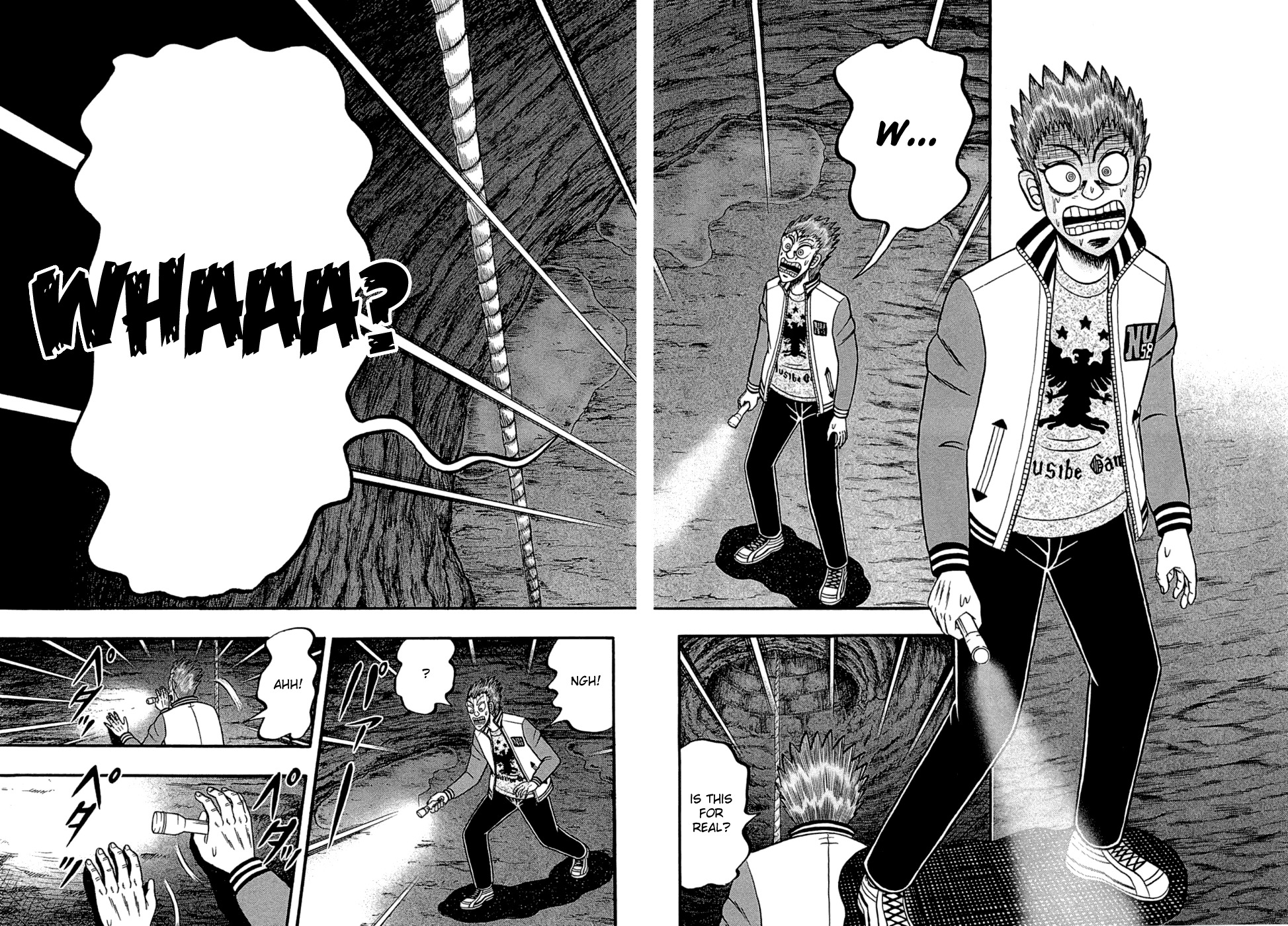 Tobaku Haouden Rei: Gyankihen Chapter 76 page 16 - Chapter 76: Agitation