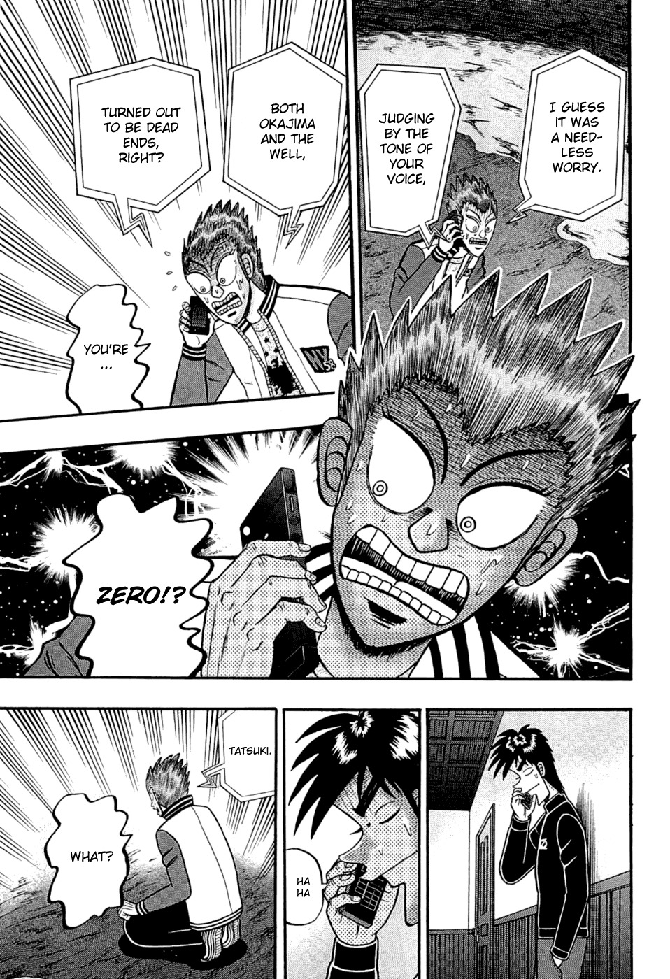 Tobaku Haouden Rei: Gyankihen Chapter 76 page 19 - Chapter 76: Agitation