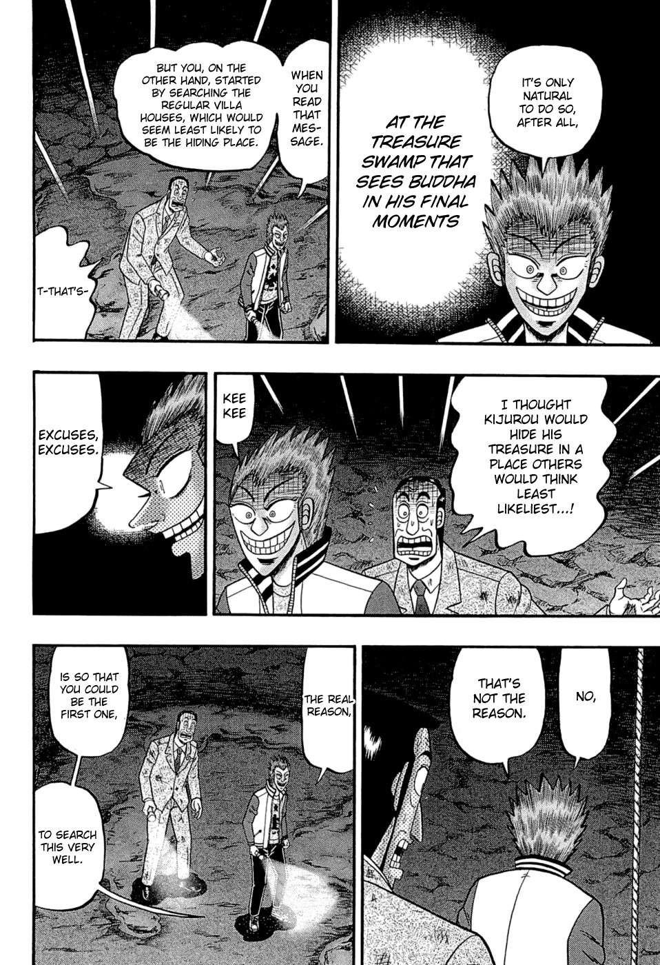 Tobaku Haouden Rei: Gyankihen Chapter 76 page 4 - Chapter 76: Agitation