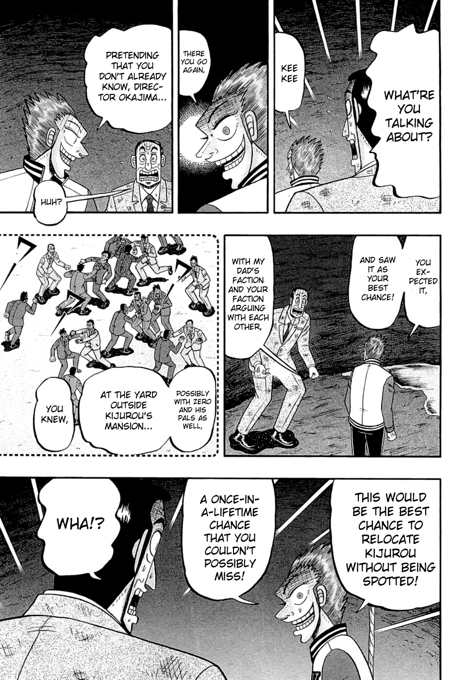 Tobaku Haouden Rei: Gyankihen Chapter 76 page 7 - Chapter 76: Agitation
