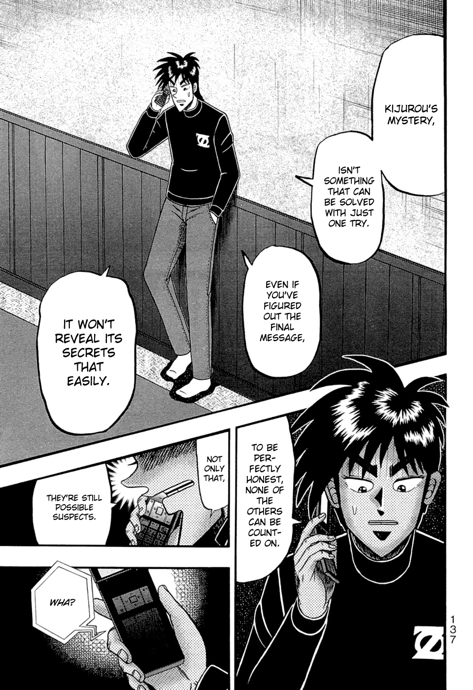 Tobaku Haouden Rei: Gyankihen Chapter 77 page 2 - Chapter 77: Lone
