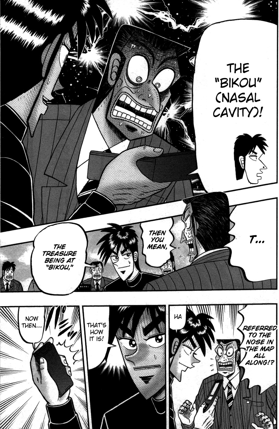Tobaku Haouden Rei: Gyankihen Chapter 80 page 22 - Chapter 80: Bikou