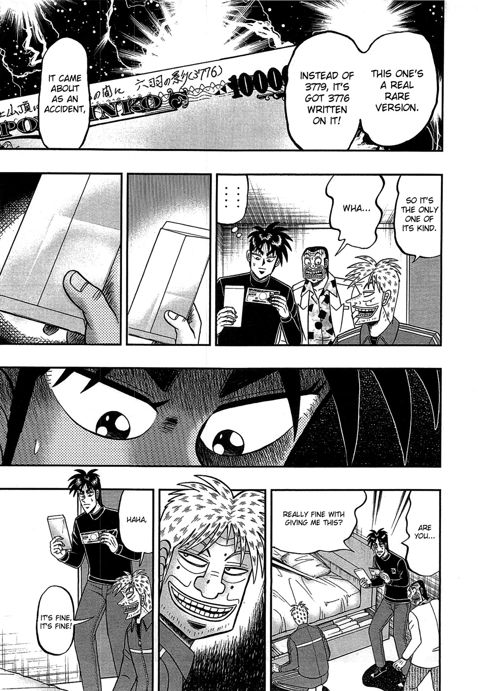 Tobaku Haouden Rei: Gyankihen Chapter 84 page 11 - Chapter 84: Fervor