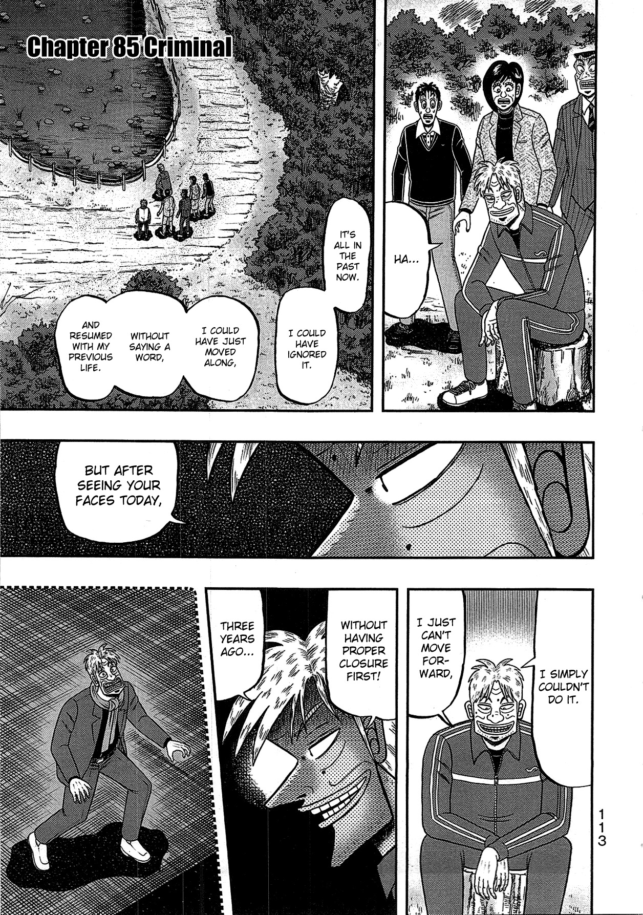 Tobaku Haouden Rei: Gyankihen Chapter 85 page 1 - Chapter 85: Criminal