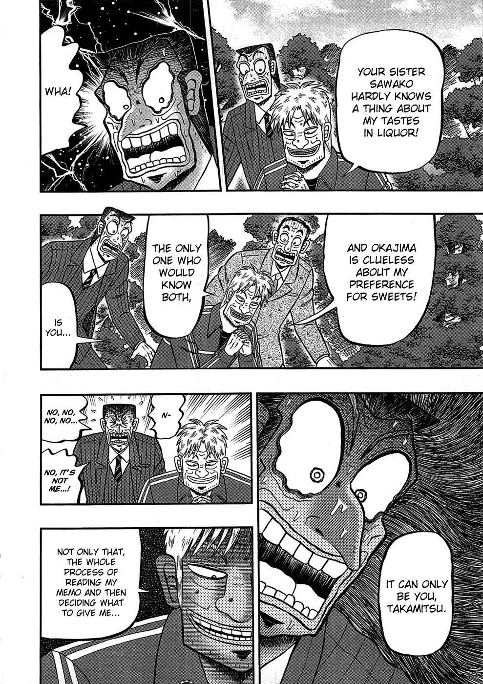 Tobaku Haouden Rei: Gyankihen Chapter 85 page 14 - Chapter 85: Criminal