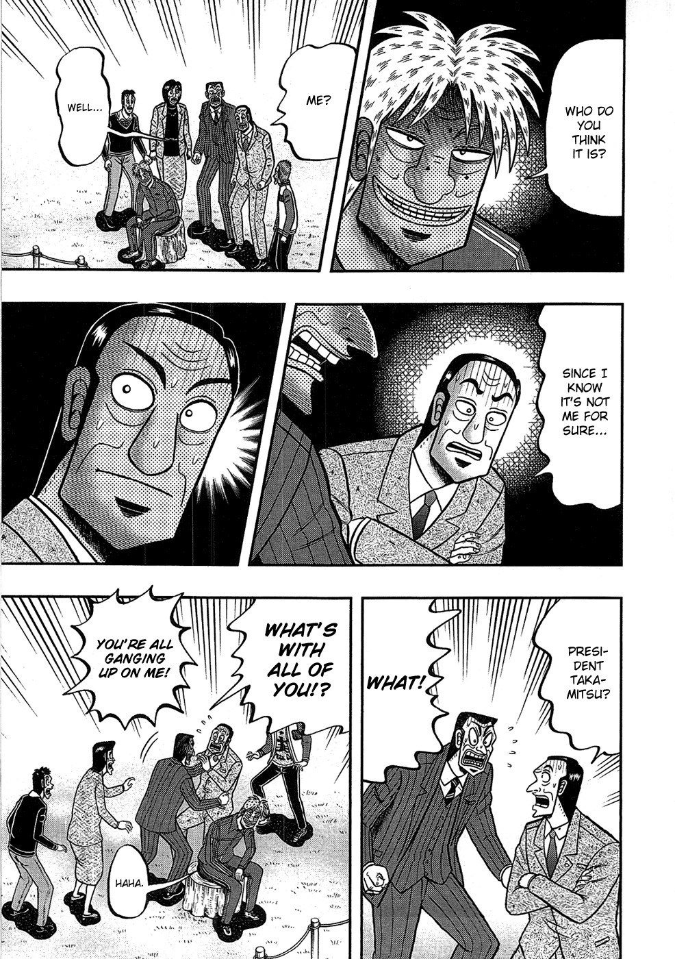 Tobaku Haouden Rei: Gyankihen Chapter 85 page 4 - Chapter 85: Criminal