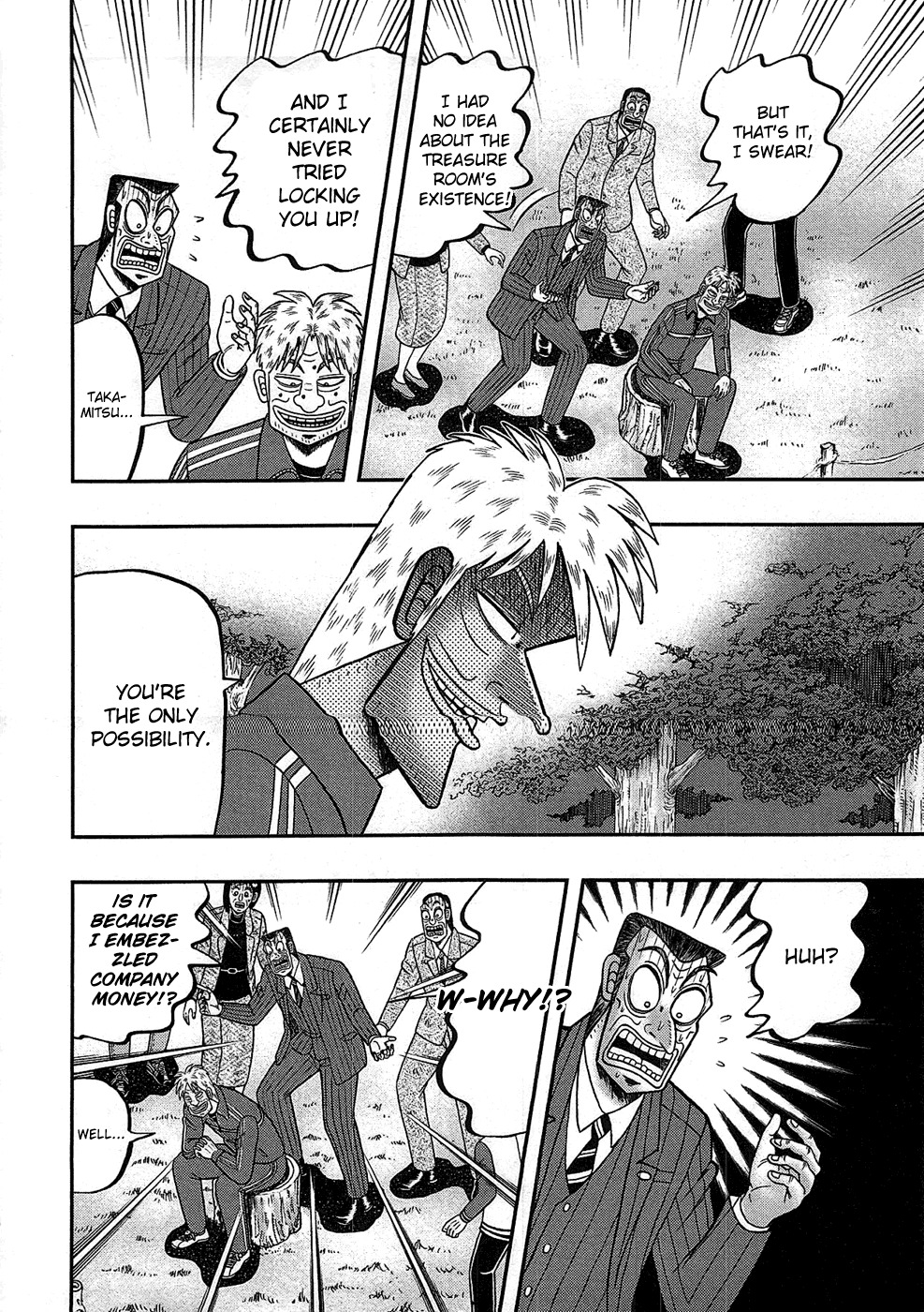 Tobaku Haouden Rei: Gyankihen Chapter 85 page 8 - Chapter 85: Criminal