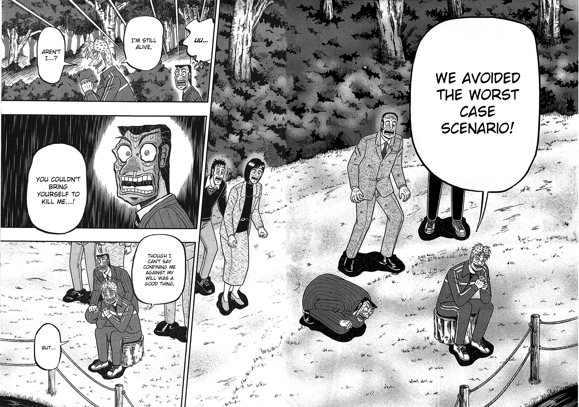 Tobaku Haouden Rei: Gyankihen Chapter 86 page 10 - Chapter 86: Anxiety