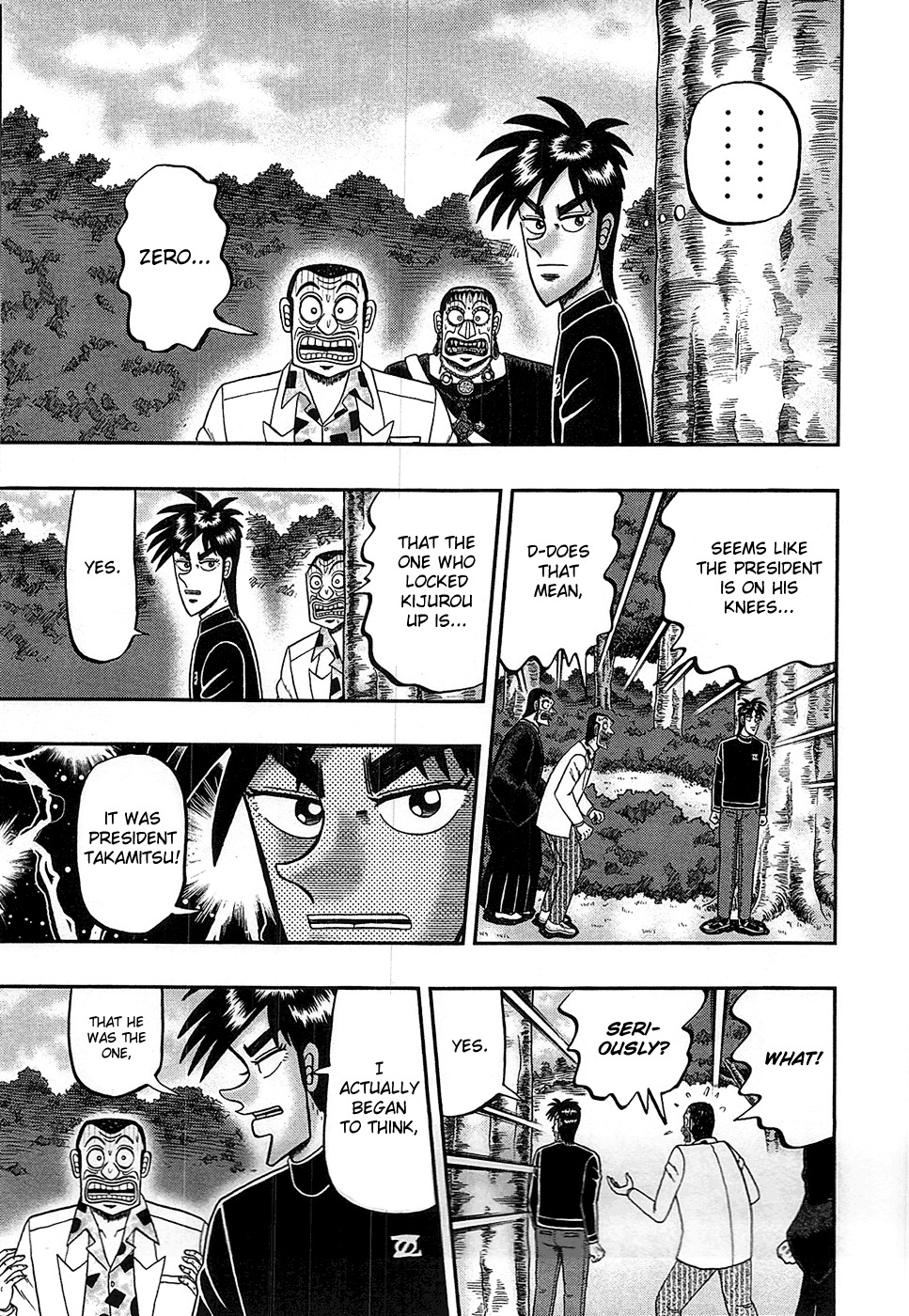 Tobaku Haouden Rei: Gyankihen Chapter 86 page 14 - Chapter 86: Anxiety