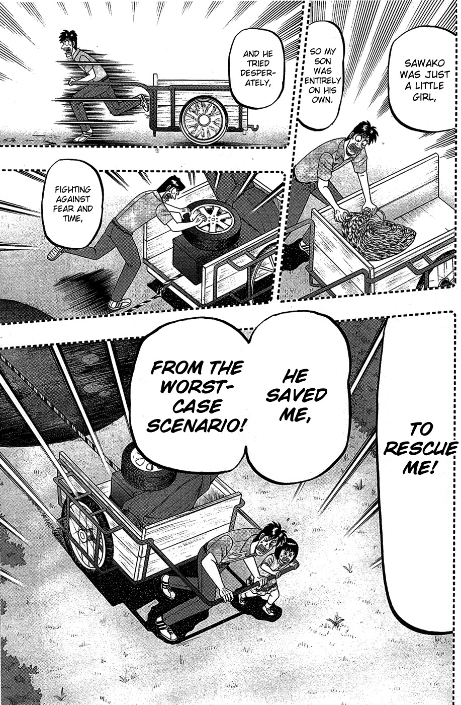 Tobaku Haouden Rei: Gyankihen Chapter 86 page 7 - Chapter 86: Anxiety