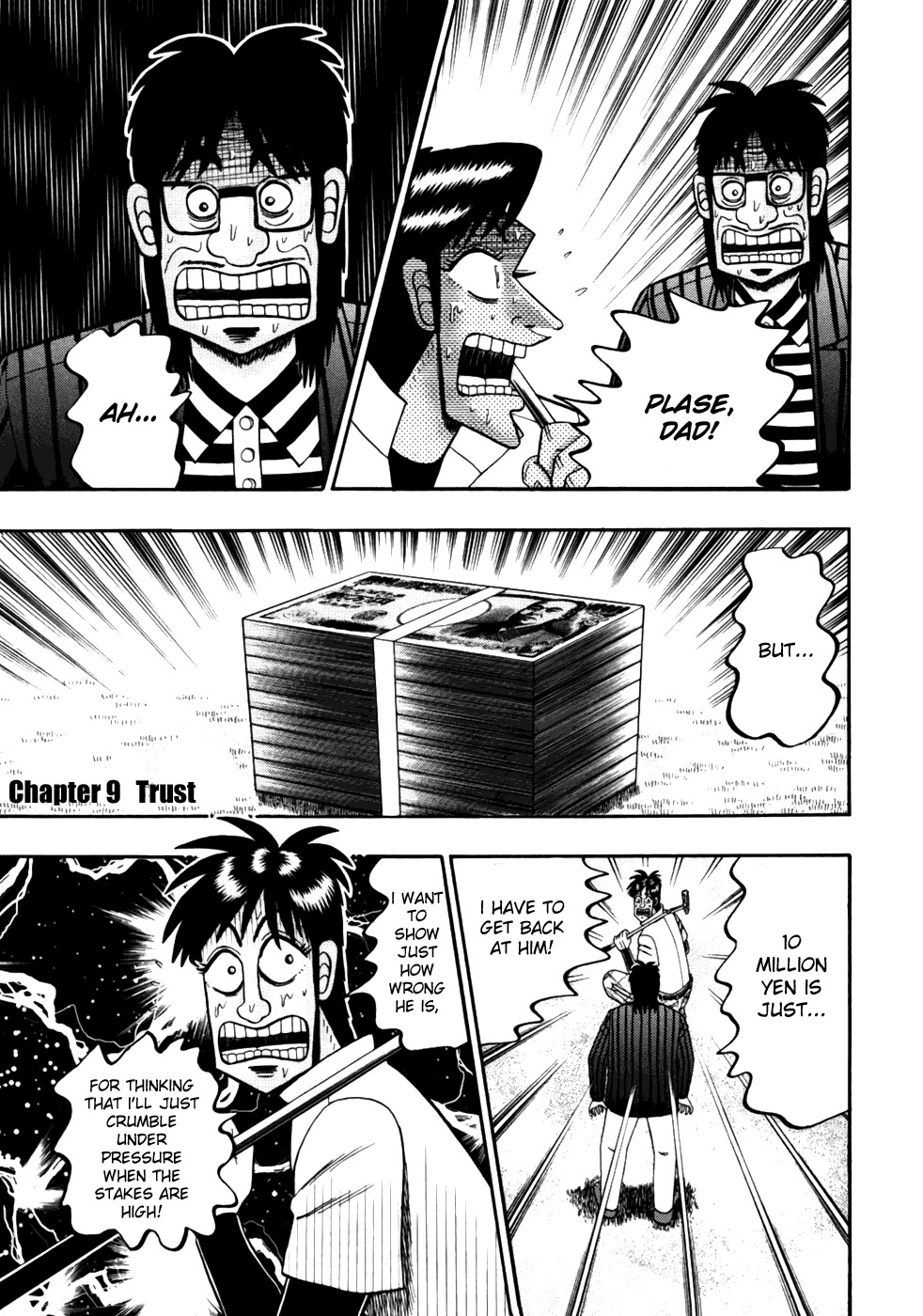 Tobaku Haouden Rei: Gyankihen Chapter 9 page 1 - Chapter 9: Trust