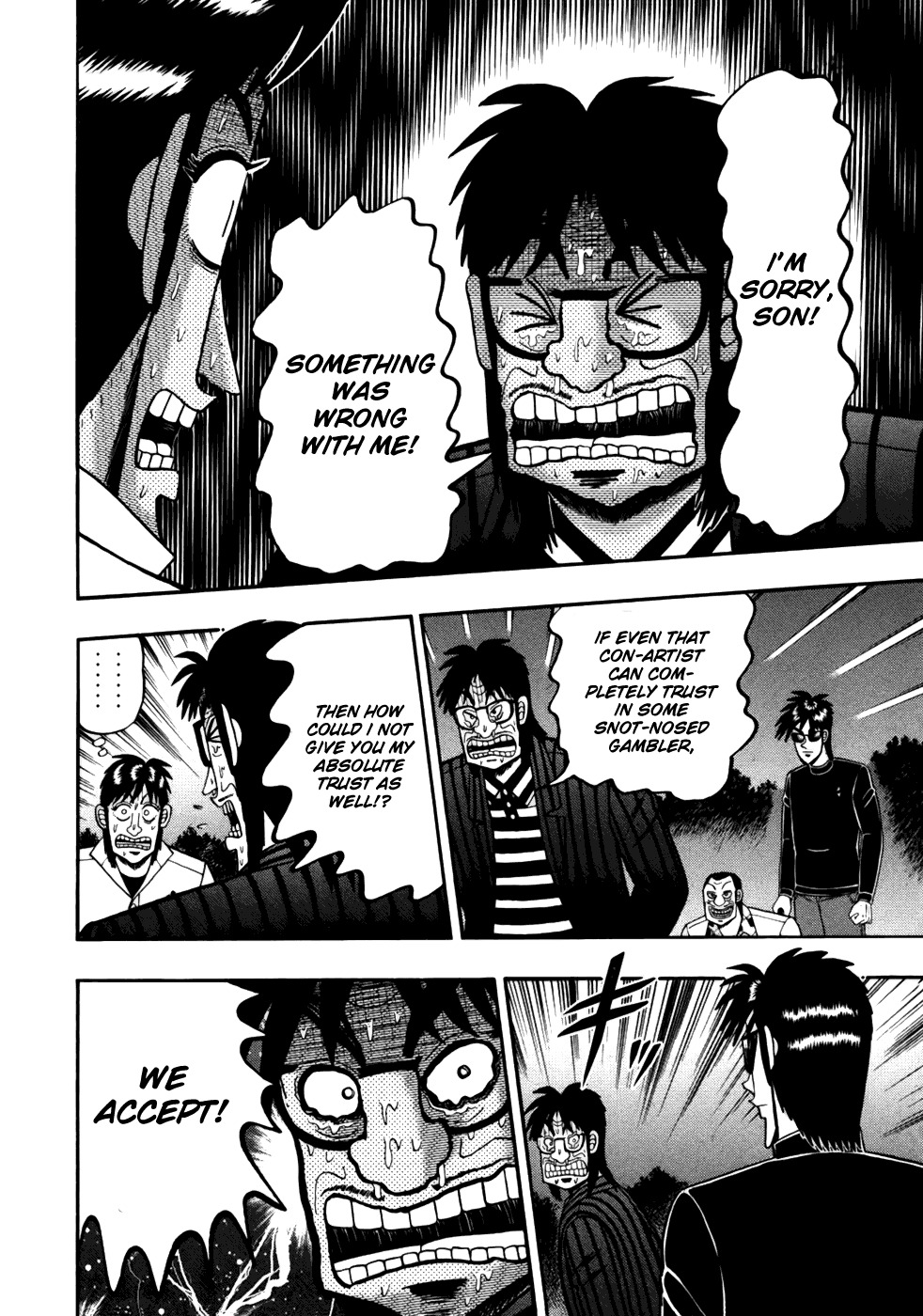 Tobaku Haouden Rei: Gyankihen Chapter 9 page 4 - Chapter 9: Trust