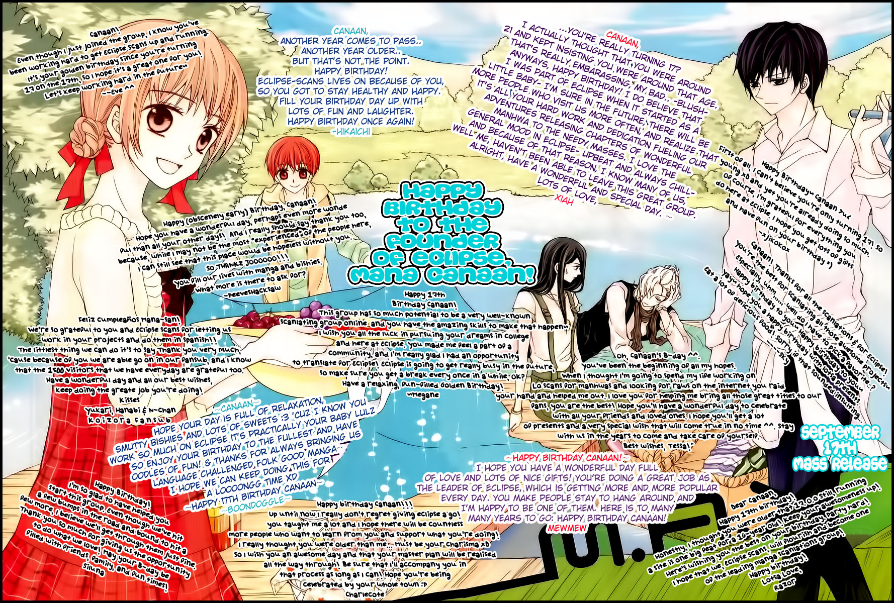 Tobenai Tori Chapter 2.2 page 1 - Chapter 2 v2 : Fallen Angel Story 2