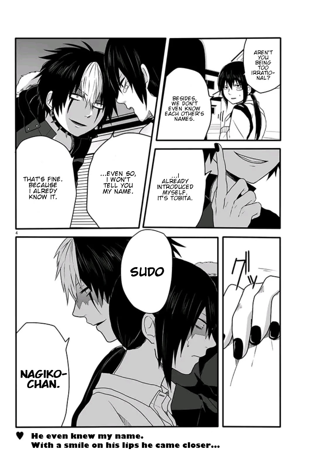 Tobita-kun to Sudo-san Chapter 2 page 6 - Chapter 2: Meeting a Yandere 2