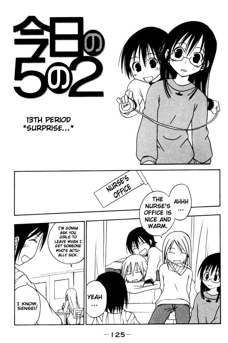 Today In Class 5-2 Chapter 13 page 1 - Chapter 13