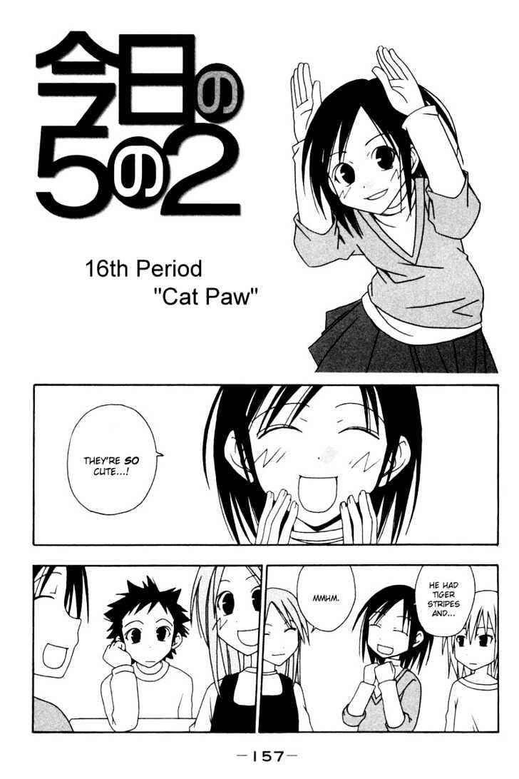 Today In Class 5-2 Chapter 16 page 1 - Chapter 16