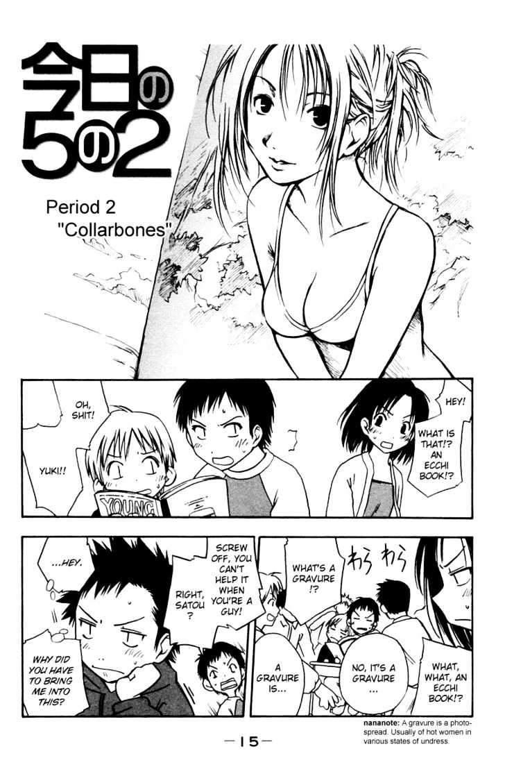 Today In Class 5-2 Chapter 2 page 1 - Chapter 2