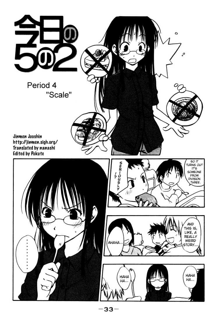 Today In Class 5-2 Chapter 4 page 1 - Chapter 4