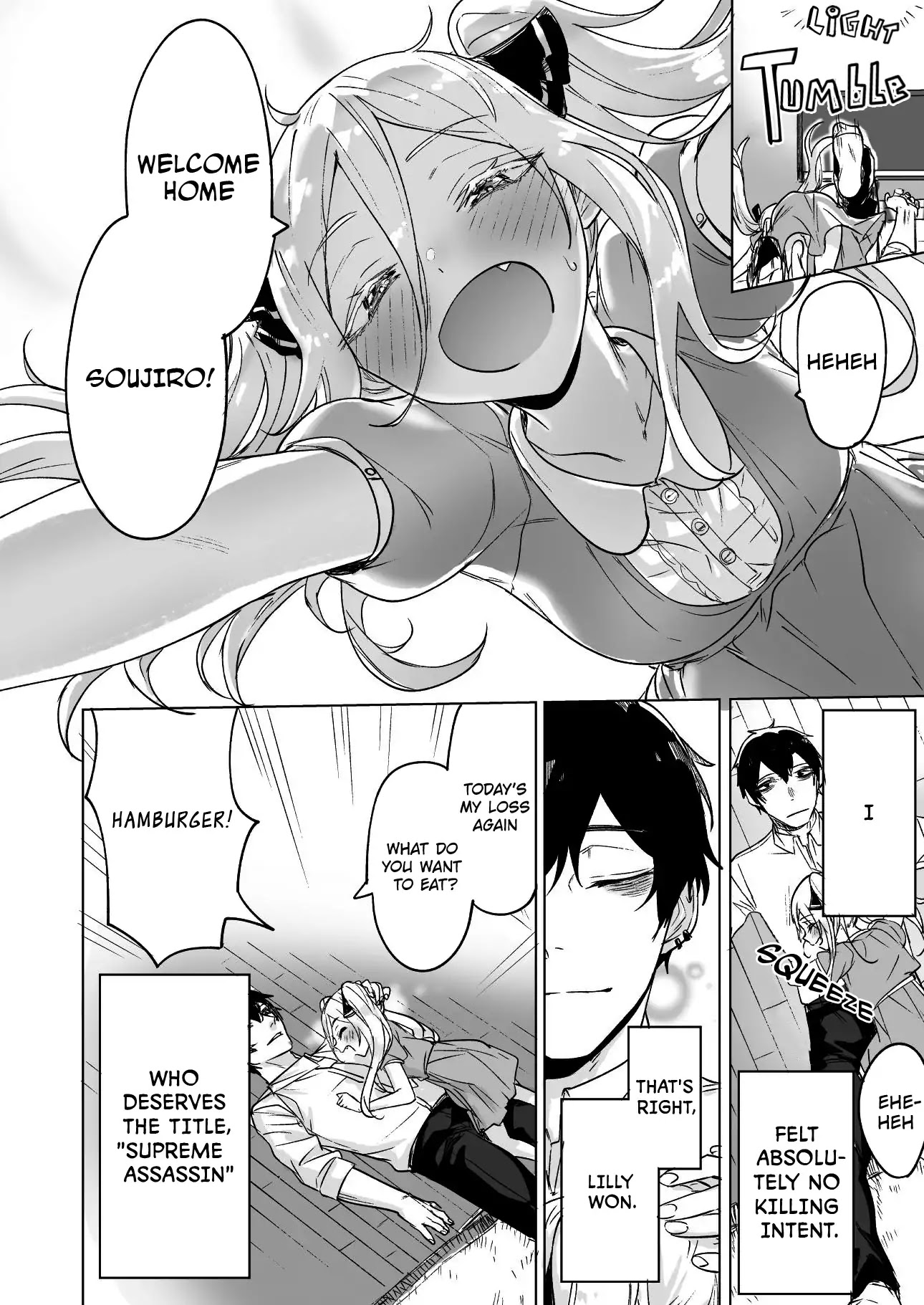 Today Once Again, the Assassin Cannot Win Against the Girl He Picked Up! Chapter 1 page 4 - Chapter 1
