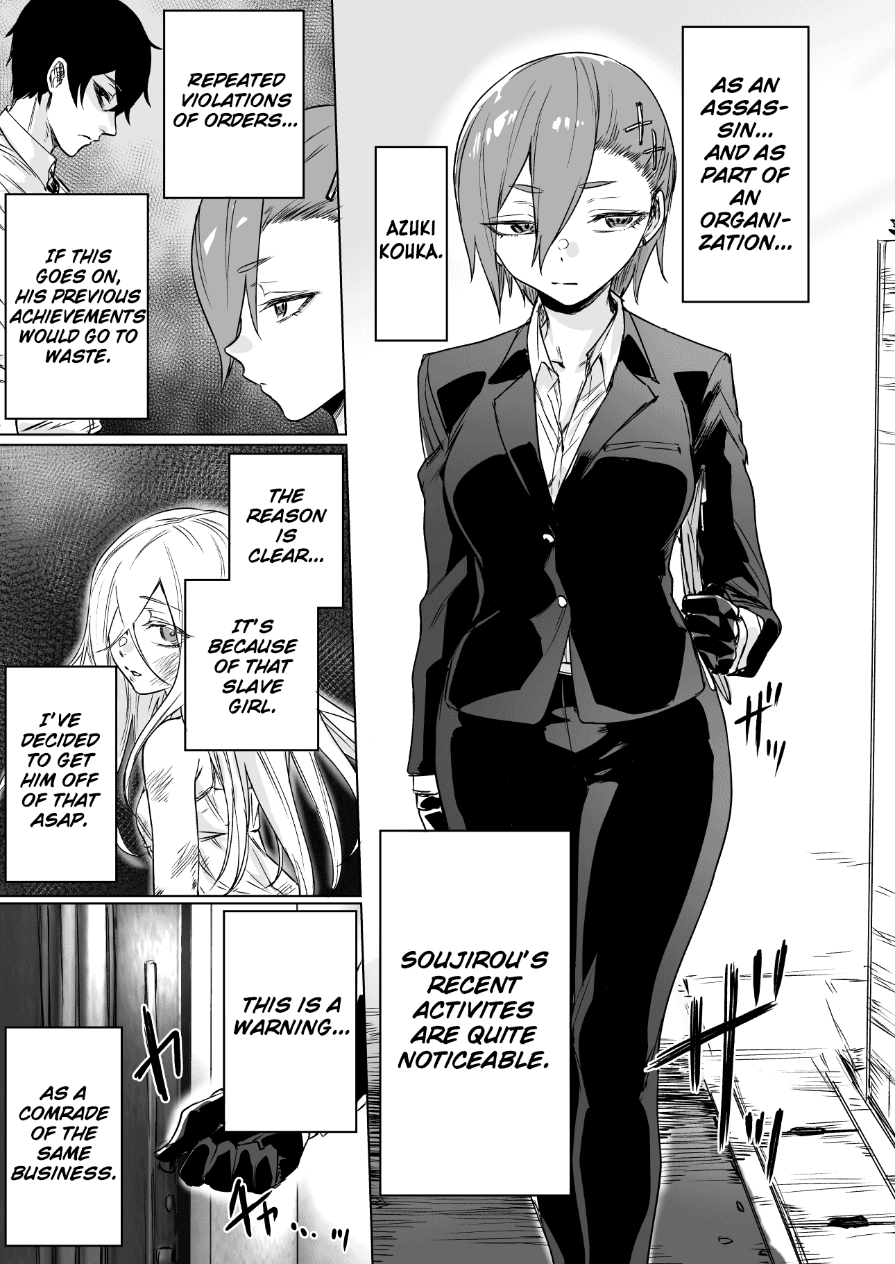 Today Once Again, the Assassin Cannot Win Against the Girl He Picked Up! Chapter 10 page 1 - Chapter 10