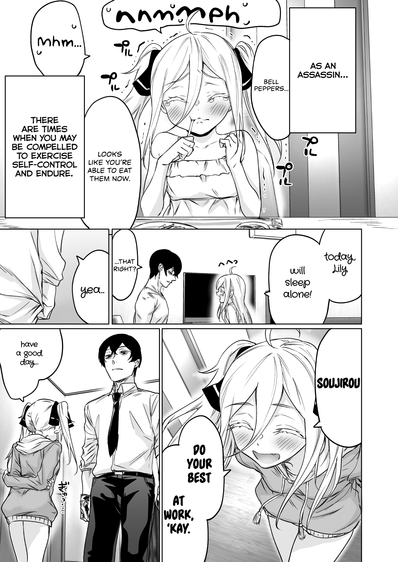 Today Once Again, the Assassin Cannot Win Against the Girl He Picked Up! Chapter 12 page 1 - Chapter 12