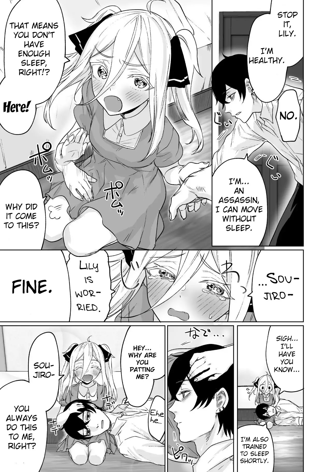 Today Once Again, the Assassin Cannot Win Against the Girl He Picked Up! Chapter 5 page 3 - Chapter 5