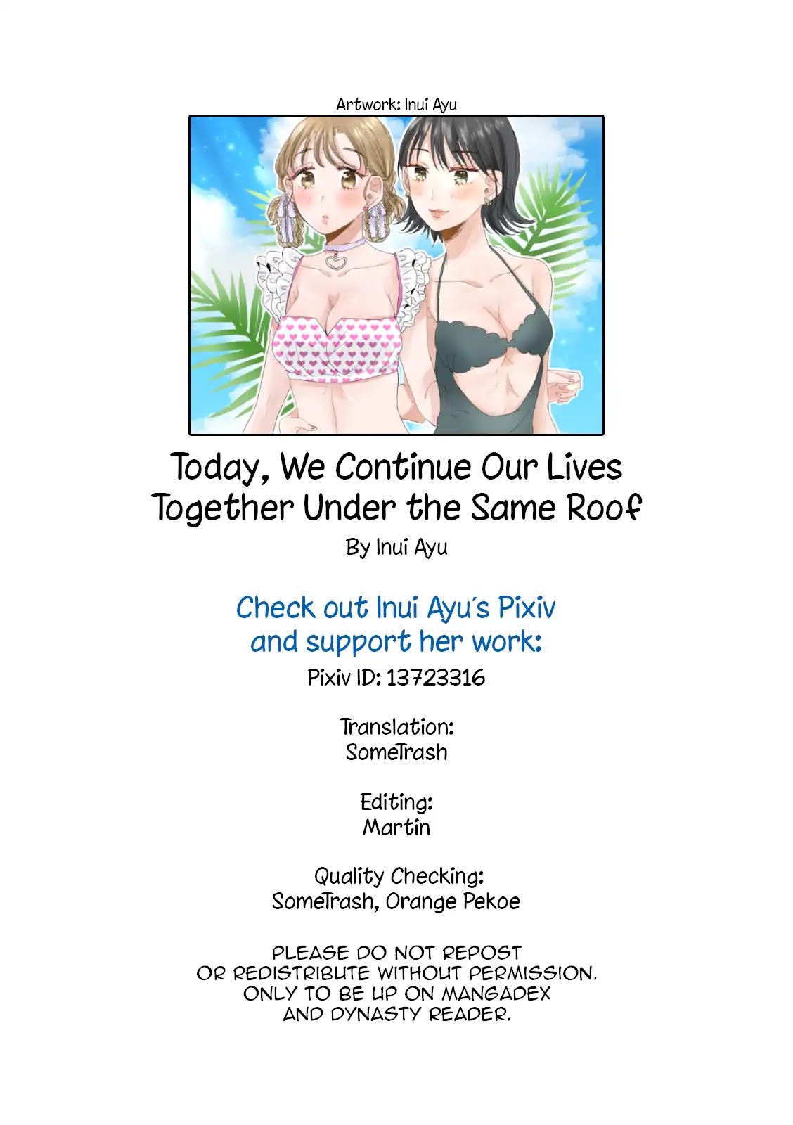 Today, We Continue Our Lives Together Under the Same Roof Chapter 1 page 4 - Chapter 1