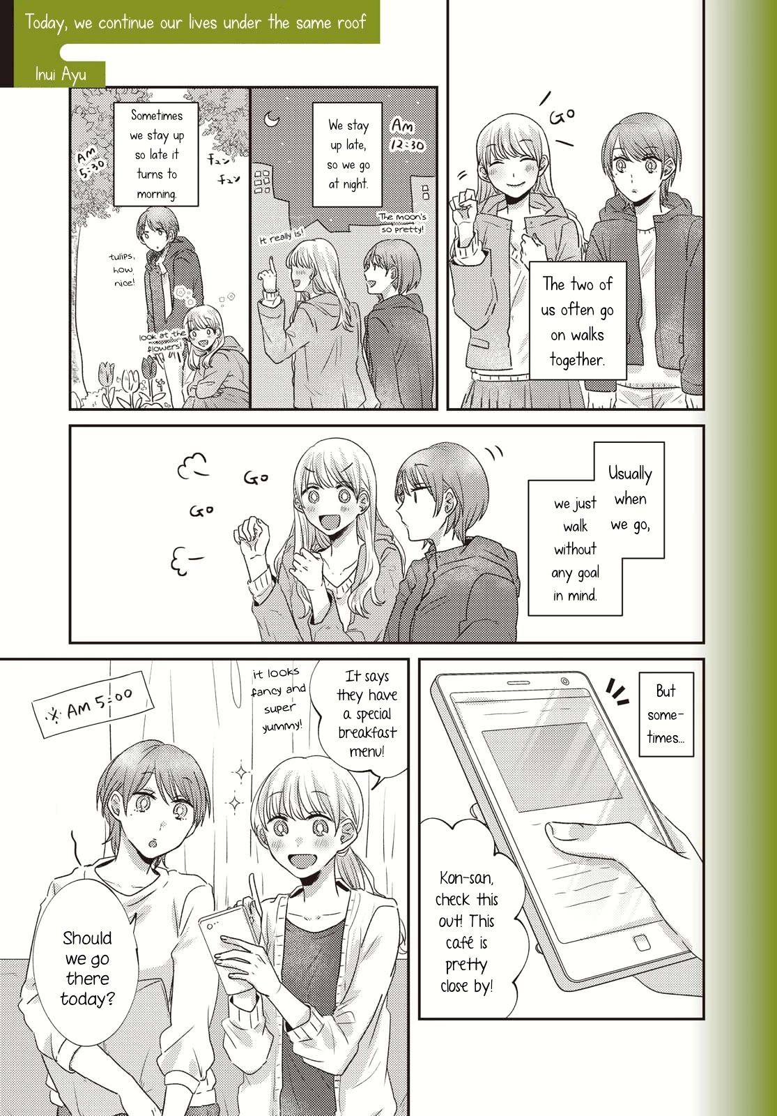 Today, We Continue Our Lives Together Under the Same Roof Chapter 13 page 1 - Chapter 13: (YH Jan '21)