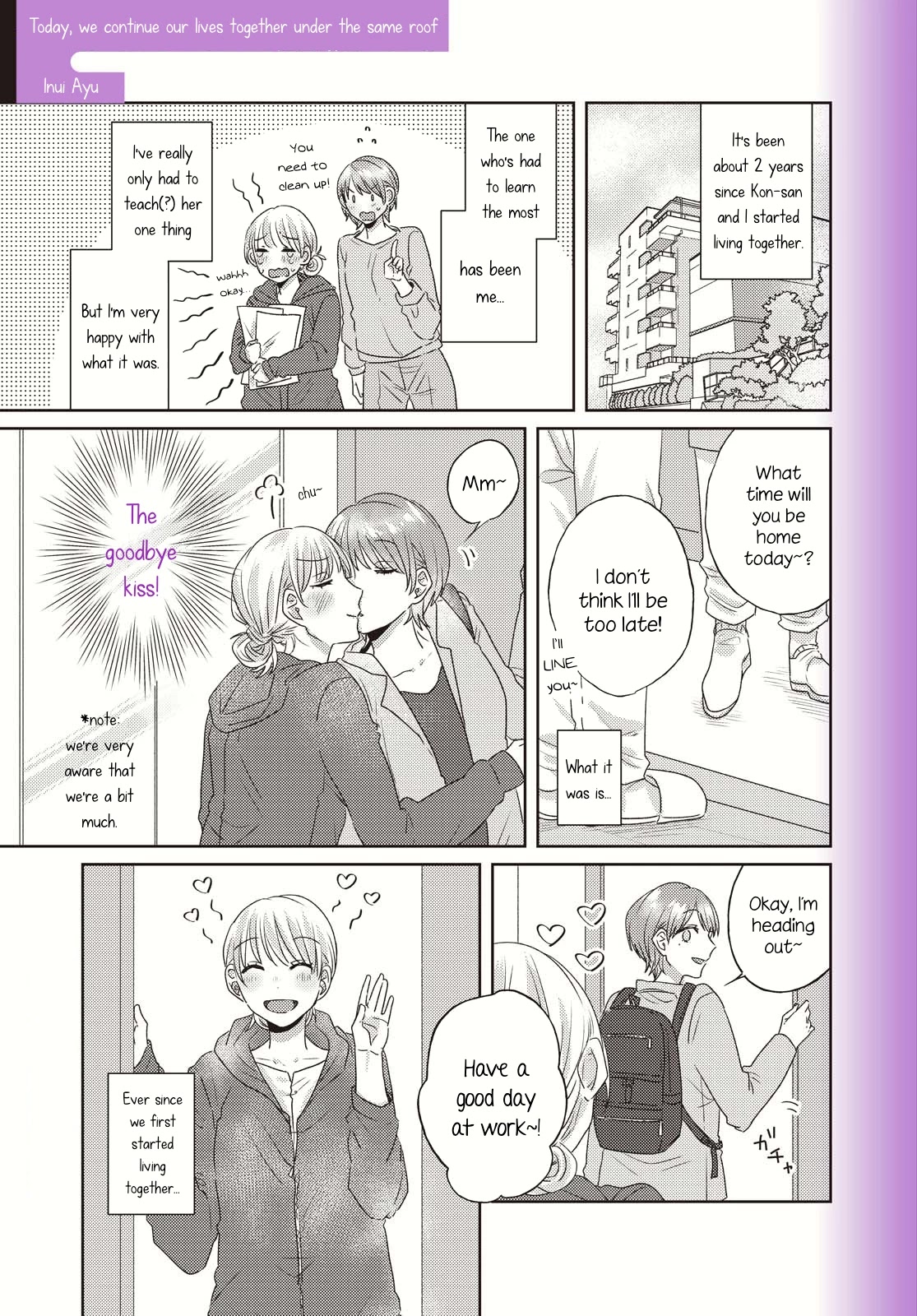 Today, We Continue Our Lives Together Under the Same Roof Chapter 15 page 1 - Chapter 15: (YH Mar '21)